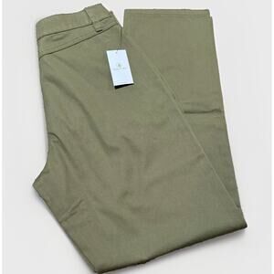 Volcom Women's Chickie High Rise Chino Pants Green Size 24